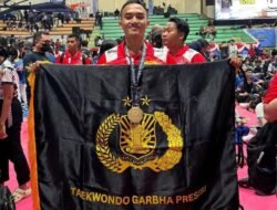 Anggota Polres Probolinggo Kota Raih Juara Satu Kasal Cup International Open Taekwondo Championship 2025