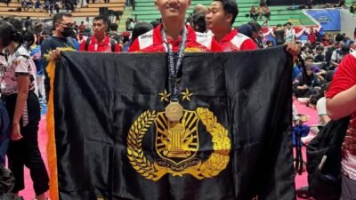 Anggota Polres Probolinggo Kota Raih Juara Satu Kasal Cup International Open Taekwondo Championship 2025
