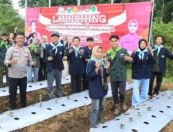 Kolaborasi Mahasiswa UIN Malang Bersama Polda Jatim Wujudkan Ketahanan Pangan Nasional