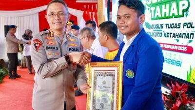 Dukung Ketahanan Pangan, Mahasiswa Madiun Terima Penghargaan dari Kapolri