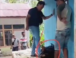 Viral Video Wahyu Gunawan Buser Polres Kotabaru Injak Kepala Orang, Temannya Parman Intimidasi Wartawan